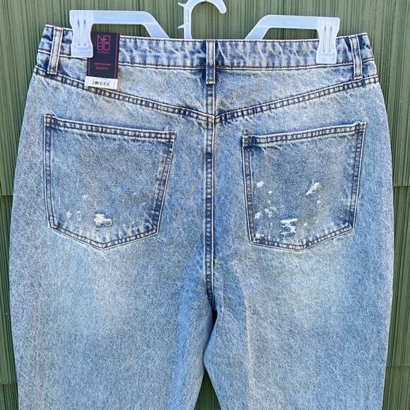 Straight Super High-Rise 90's Jeans Pants 2-Pack Size 17 - Picture 6 of 8